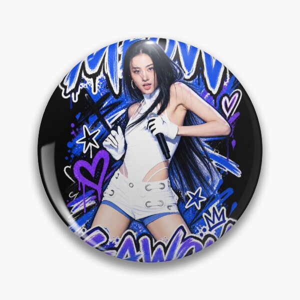 Artikelvorschau, MEOVV Gawon Hit Em Sapphire Paint Drip Graffiti Visual Art entworfen und verkauft von Valereekmerch.