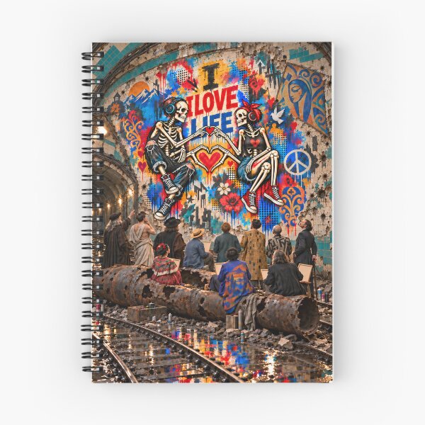 Item preview, I Love Life Subway Graffiti designed and sold by Qenlo.