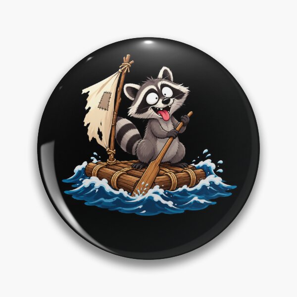 Item preview, Raccoon at Sea  designed and sold by TheEndDesign.