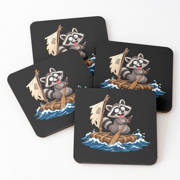 Item preview, Raccoon at Sea  designed and sold by TheEndDesign.