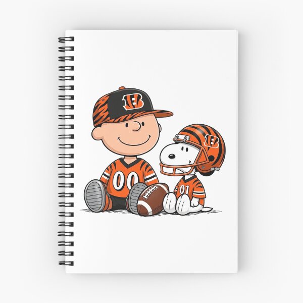 Item preview, Snoopy And Charlie Brown Cincinnati Bengals Football Fan designed and sold by DamianRoy88.