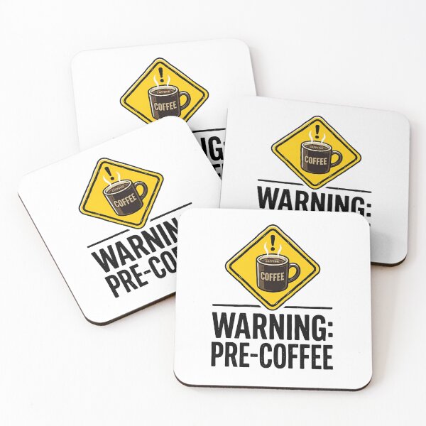 Item preview, Warning: Pre-Coffee T-Shirt designed and sold by rkgrafix.