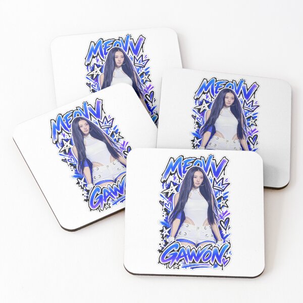 Item preview, Gawon MEOVV Ddi Ro Ri Cyan Splatter Performance Visual designed and sold by Valereekmerch.