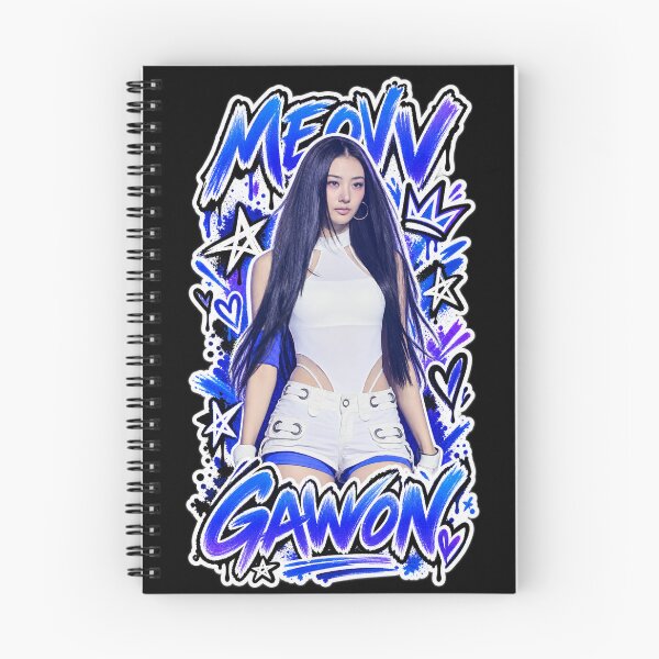 Item preview, Gawon MEOVV Ddi Ro Ri Cyan Splatter Performance Visual designed and sold by Valereekmerch.