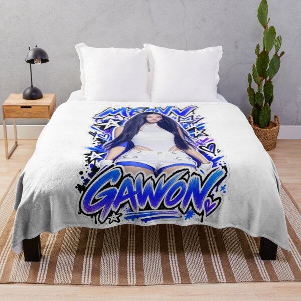 Item preview, Gawon MEOVV Ddi Ro Ri Cyan Splatter Performance Visual designed and sold by Valereekmerch.