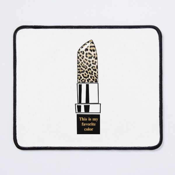 Item preview, Leopard Print Lipstick This Is My Favorite Color Graphic designed and sold by The secret storage room.