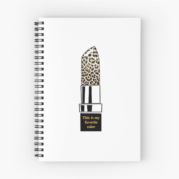 Item preview, Leopard Print Lipstick This Is My Favorite Color Graphic designed and sold by The secret storage room.
