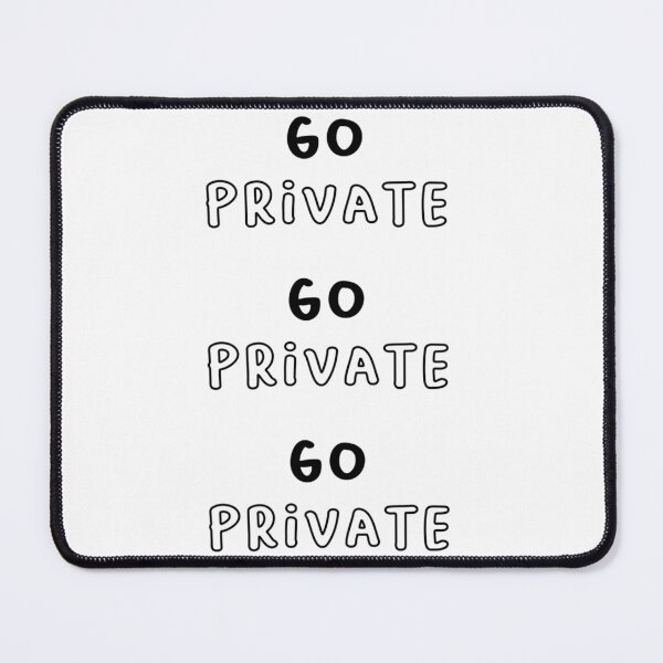 Item preview, Go Private - Mysterious Private Person designed and sold by Rayan-hopper.