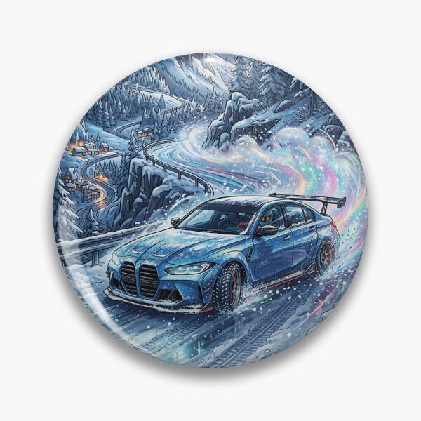 Item preview, Aggressive G80 Chassis Sedan Winter Mountain Drift Aurora Lights designed and sold by RevUpDesign.