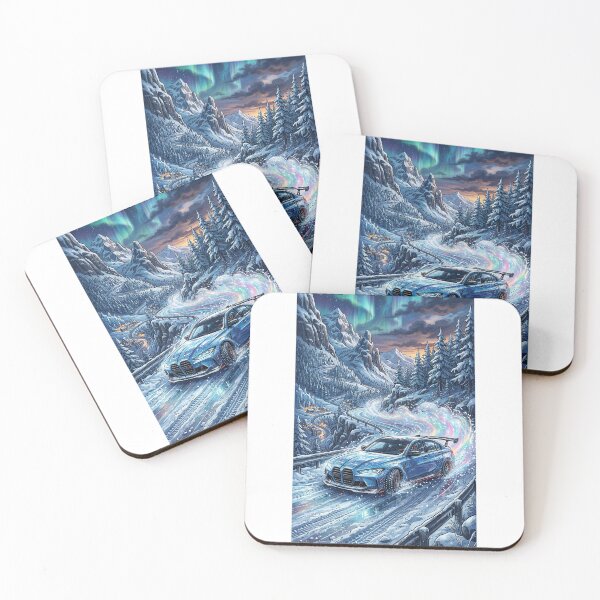 Item preview, Aggressive G80 Chassis Sedan Winter Mountain Drift Aurora Lights designed and sold by RevUpDesign.