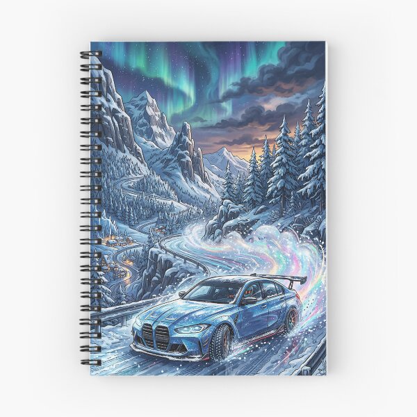 Item preview, Aggressive G80 Chassis Sedan Winter Mountain Drift Aurora Lights designed and sold by RevUpDesign.