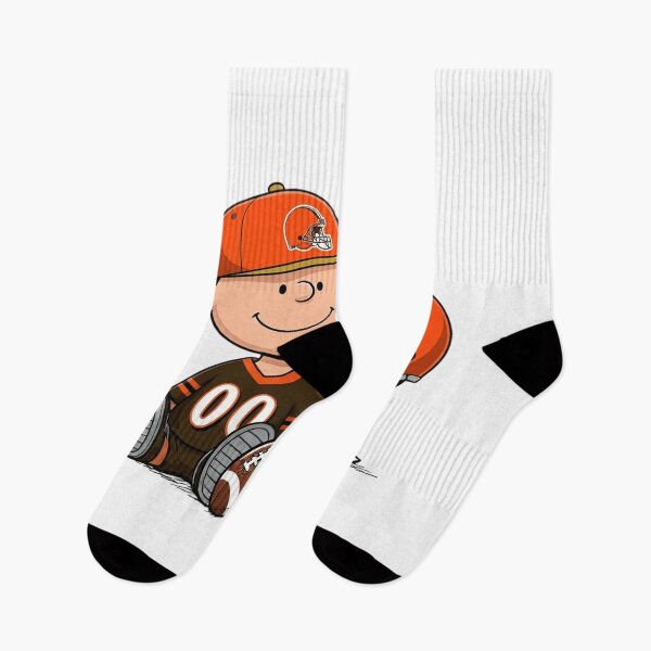 Item preview,  Snoopy And Charlie Brown Cleveland Browns Football Fan designed and sold by DamianRoy88.