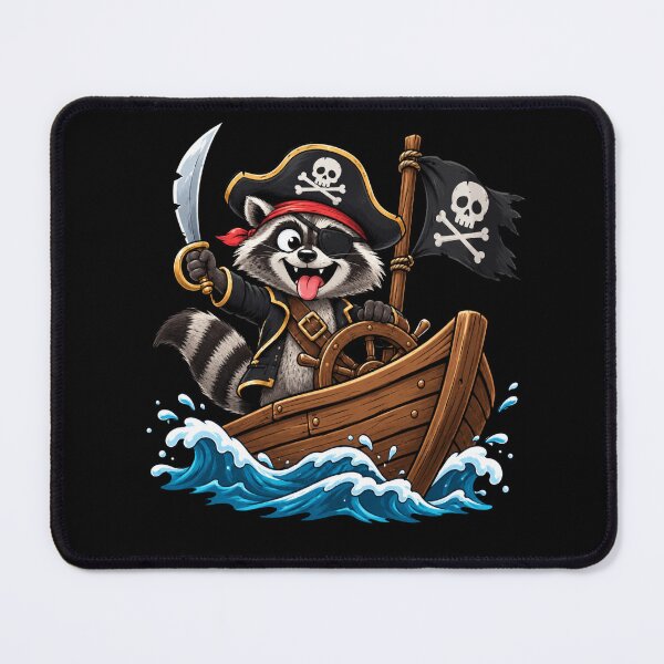 Item preview, Raccoon at Sea designed and sold by TheEndDesign.