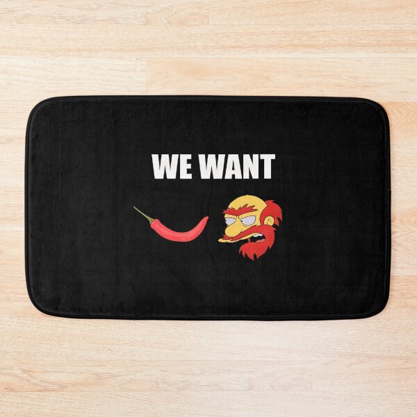 Item preview, We Want Chili Pepper Face designed and sold by PHILCPHERSON.