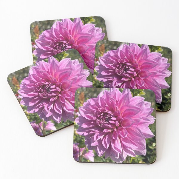 Item preview, Vibrant Pink Dahlia Flower Art designed and sold by ZorianArt.