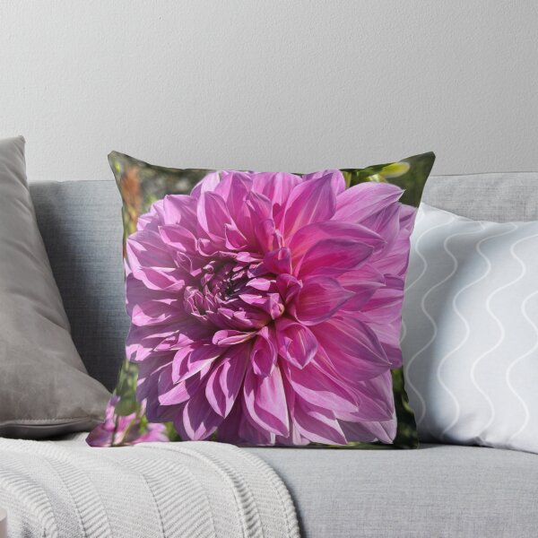 Item preview, Vibrant Pink Dahlia Flower Art designed and sold by ZorianArt.