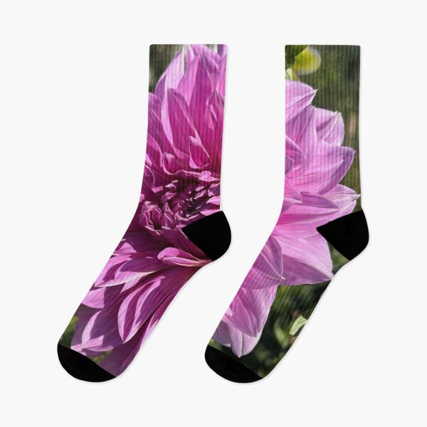 Item preview, Vibrant Pink Dahlia Flower Art designed and sold by ZorianArt.