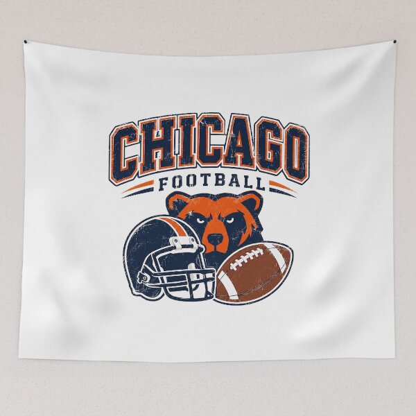 Item preview, Vintage Football Fan Retro Chicago Design designed and sold by HombyJakson.
