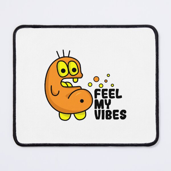 Item preview, Feel My Vibes | Funny Weird Character designed and sold by Creatory.studio.
