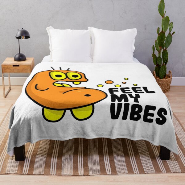 Item preview, Feel My Vibes | Funny Weird Character designed and sold by Creatory.studio.