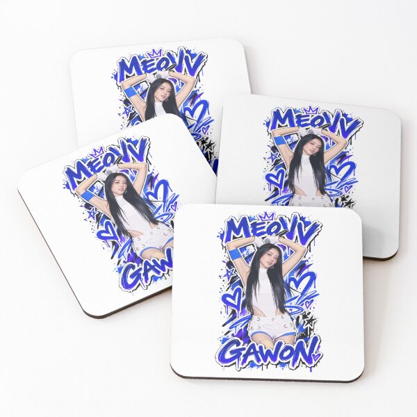 Item preview, Gawon MEOVV Favorite Song Indigo Splatter Stage Art designed and sold by Valereekmerch.