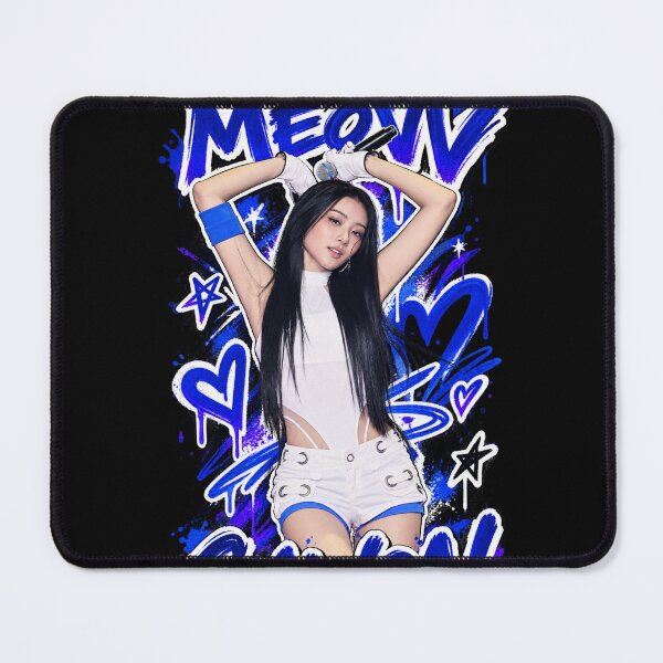 Item preview, Gawon MEOVV Favorite Song Indigo Splatter Stage Art designed and sold by Valereekmerch.