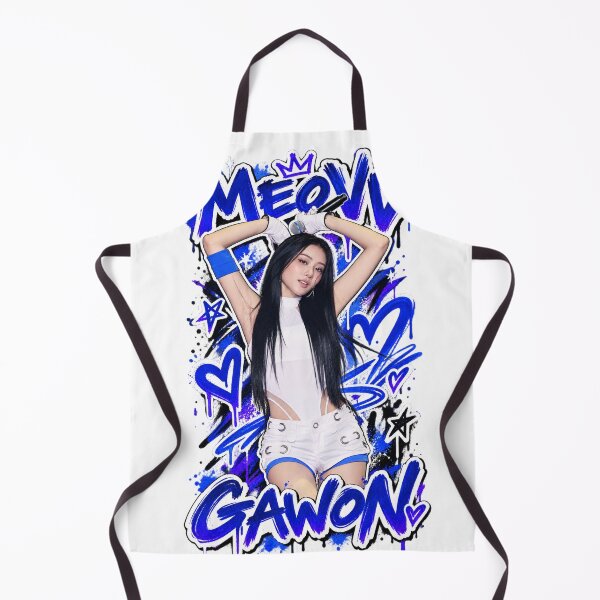 Item preview, Gawon MEOVV Favorite Song Indigo Splatter Stage Art designed and sold by Valereekmerch.