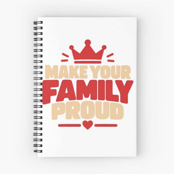 Item preview, Make Your Family Proud – Motivational Success & Family Pride Design designed and sold by Lovestickerco.