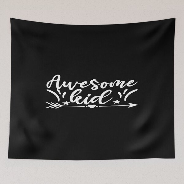 Item preview, Awesome Kid Cool Typography Child Family Fun T-Shirt designed and sold by phassystore.