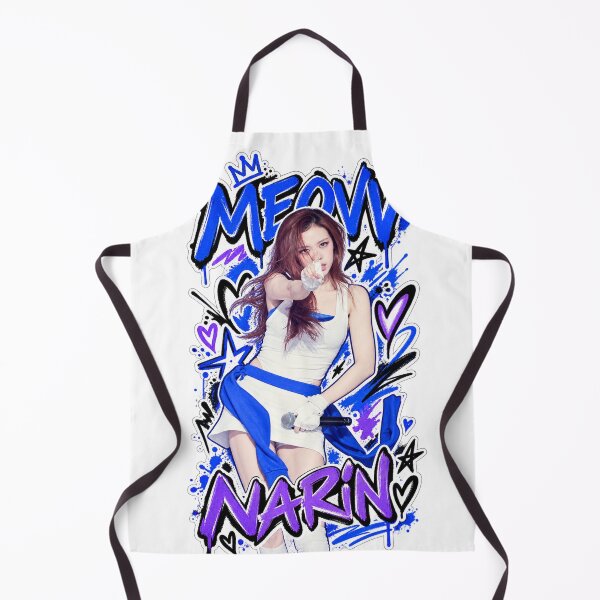 Item preview, MEOVV Narin Hit Em Ocean Blue Paint Drip Graffiti Art designed and sold by Valereekmerch.