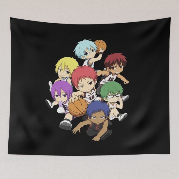 Item preview, Kuroko No Basket Chibi Cute Kurokos Basketball designed and sold by Bandnarelle.