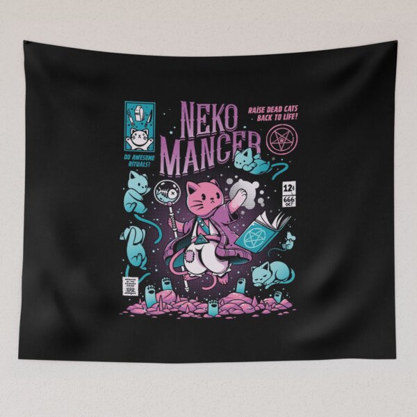 Item preview, Distant Neko Mancer Nekomancer Hollow Feelings designed and sold by Malipiknik.