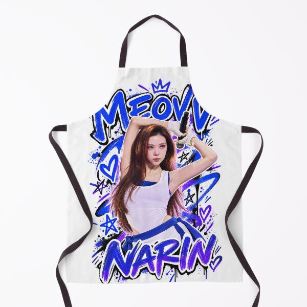 Item preview, Narin MEOVV Ddi Ro Ri Blue Ink Splatter Streetwear Graphic designed and sold by Valereekmerch.