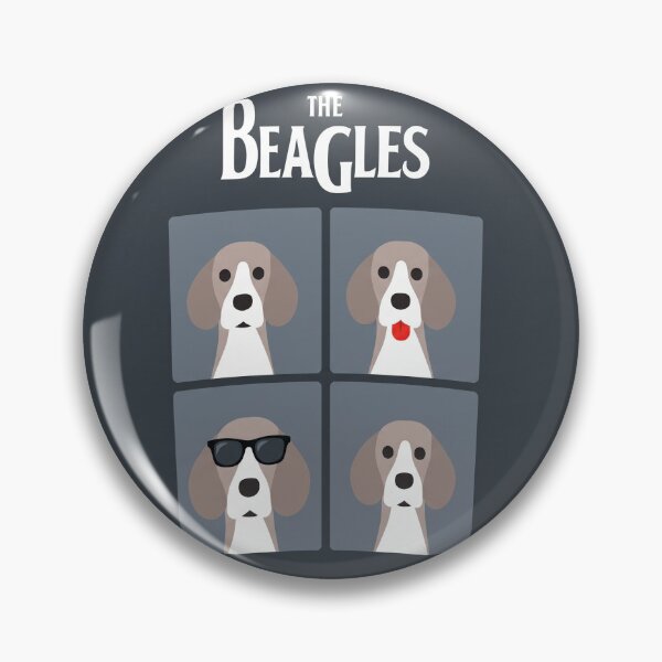 Item preview, The Beagles - Let It Be Album Cover Parody with Cartoon Dogs designed and sold by Freedom Line Studio.