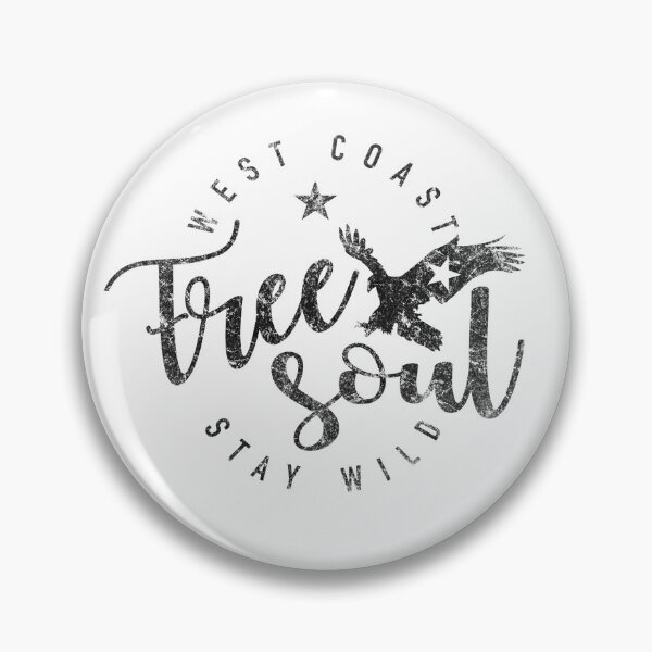 Item preview, West Coast Free Soul Stay Wild Eagle Graphic, designed and sold by The secret storage room.