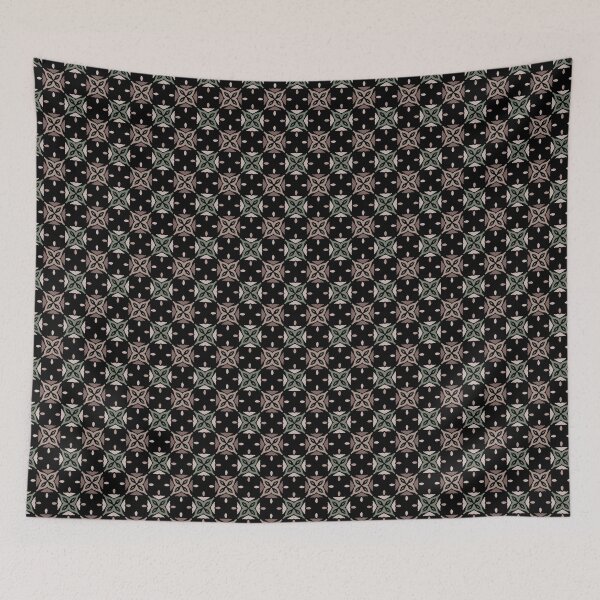 Item preview, Retro Damask Tile Style Seamless Pattern designed and sold by Hatikoepo.