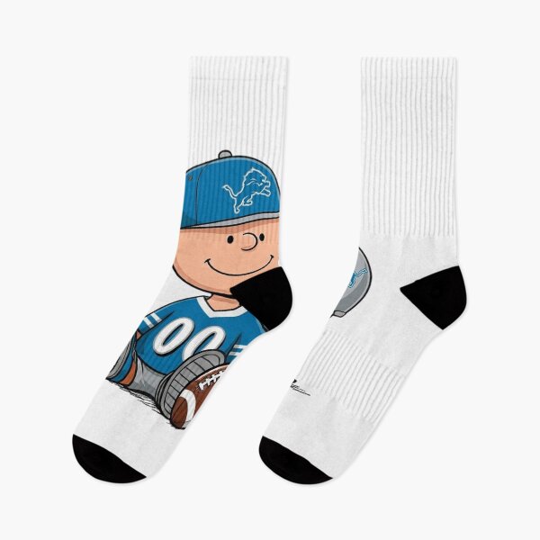 Item preview,  Snoopy And Charlie Brown Detroit Lions Football Fan designed and sold by DamianRoy88.