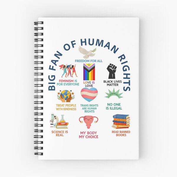 Item preview, Big Fan of Human Rights  Freedom for All designed and sold by ChrisyBonanno.