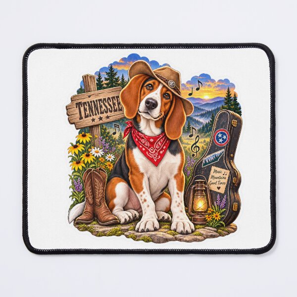 Item preview, Tennessee Smoky Mountain Dog designed and sold by Whimspired By Paxx.