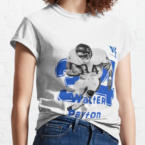 Walter Payton T-Shirt Football Lovers Fan Vintage Tee Shirt