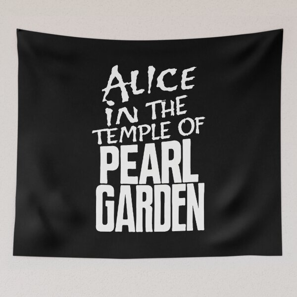 Item preview, Alice In The Temple Of Pearl Garden Typographic  designed and sold by PHILCPHERSON.