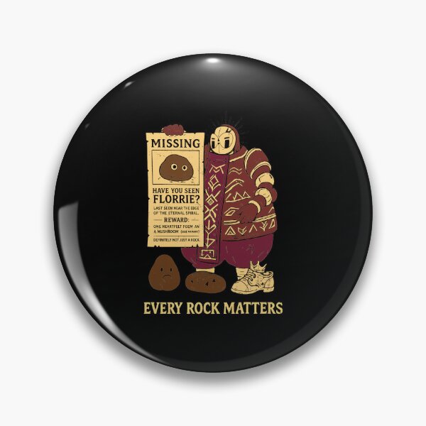 Item preview, Unique Rock Character Missing Poster Art designed and sold by DavidWall41564.