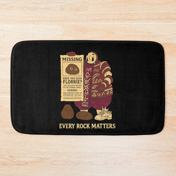 Item preview, Unique Rock Character Missing Poster Art designed and sold by DavidWall41564.