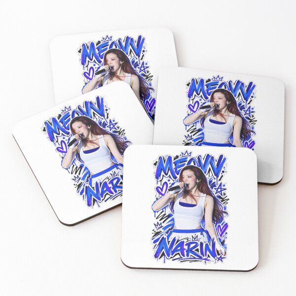 Item preview, Narin MEOVV Favorite Song Blue Splatter Dance Graphic designed and sold by Valereekmerch.