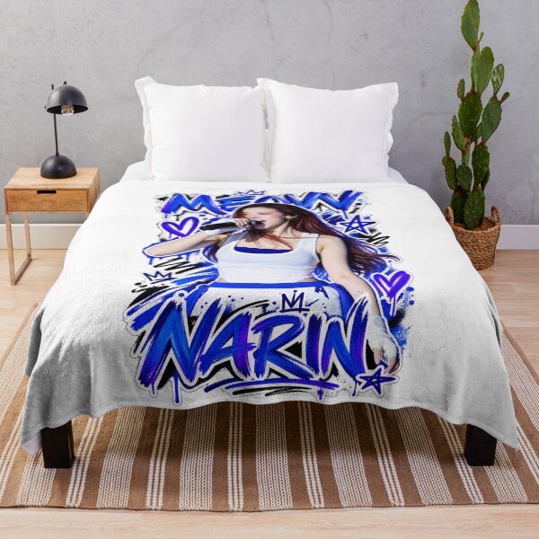 Item preview, Narin MEOVV Favorite Song Blue Splatter Dance Graphic designed and sold by Valereekmerch.