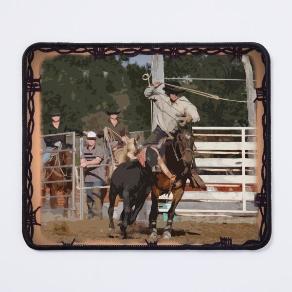 Item preview,  ROPING HORSE, ROPING ART AND DESIGNS FOR HOME DECOR, ACCESSORIES AND APPAREL designed and sold by Barbara Jean Photo Art And Design.