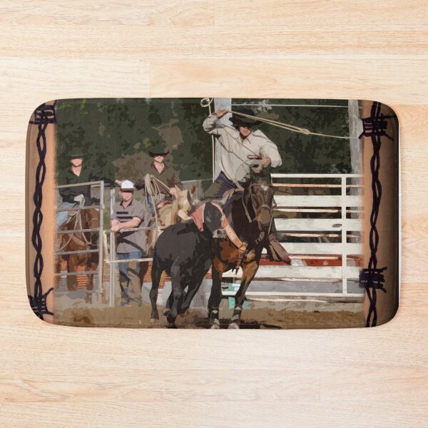 Item preview,  ROPING HORSE, ROPING ART AND DESIGNS FOR HOME DECOR, ACCESSORIES AND APPAREL designed and sold by Barbara Jean Photo Art And Design.