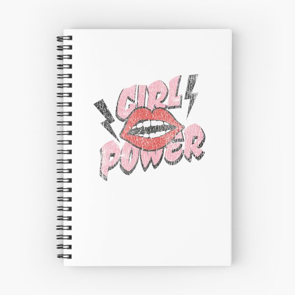 Item preview, Girl Power Pink Lips Lightning Bolt Graphic designed and sold by The secret storage room.