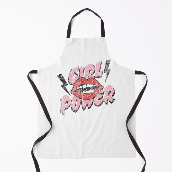 Item preview, Girl Power Pink Lips Lightning Bolt Graphic designed and sold by The secret storage room.