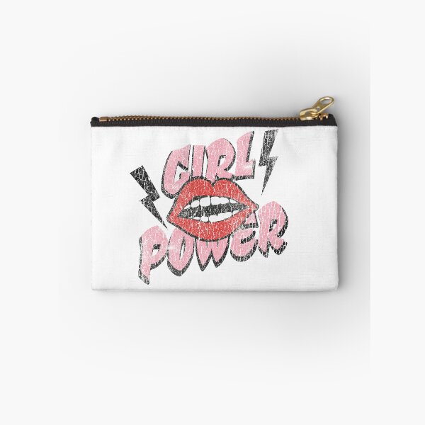 Item preview, Girl Power Pink Lips Lightning Bolt Graphic designed and sold by The secret storage room.